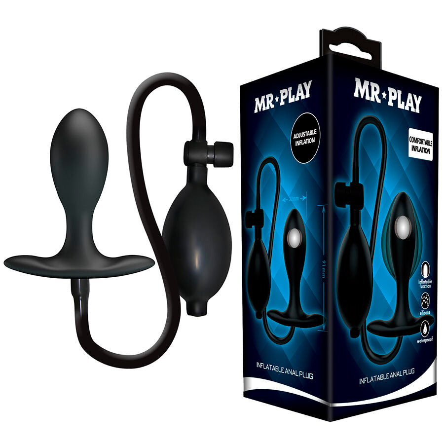 MR PLAY - OPBLAASBARE ANALE PLUG