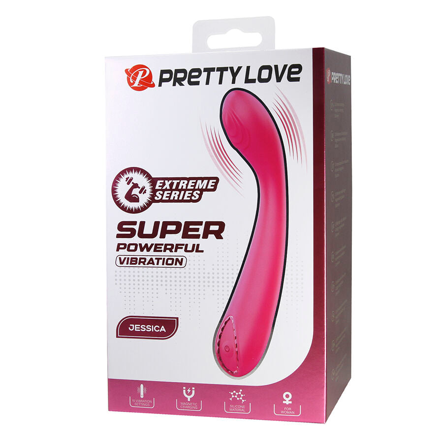 PRETTY LOVE - JESSICA HIGH POWER ROZE VIBRATOR