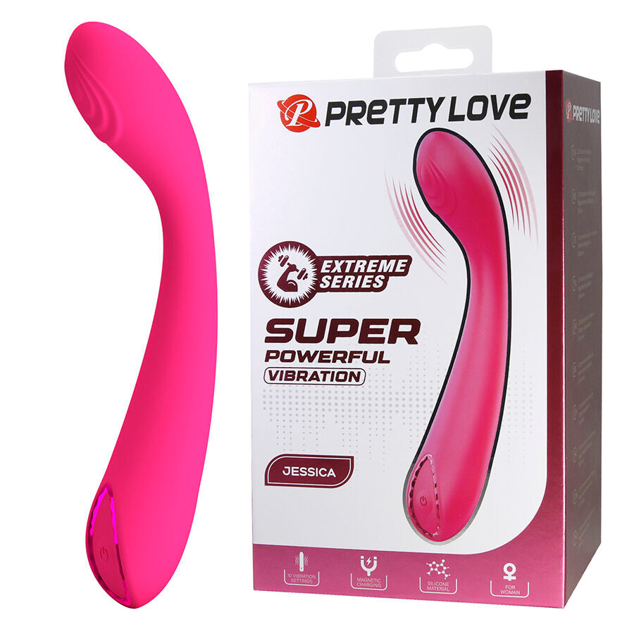 PRETTY LOVE - JESSICA HIGH POWER ROZE VIBRATOR