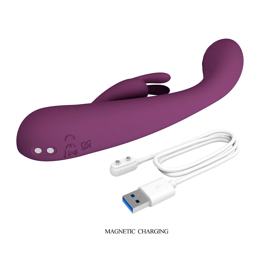PRETTY LOVE - EMMA KONIJN PAARSE VIBRATOR MET STIMULATOR