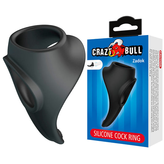 CRAZY BULL - ZADOK ERGONOMISCHE RING MET PERINEUMSTIMULATOR