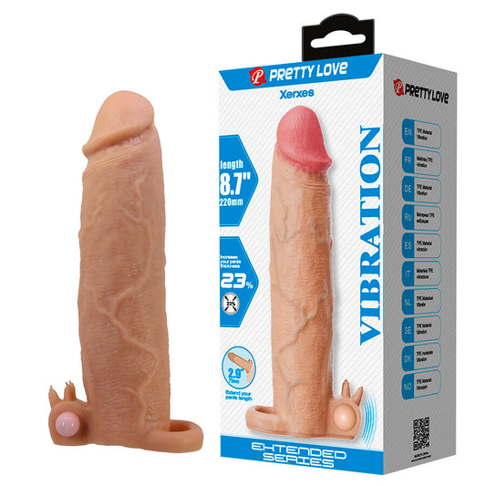 PRETTY LOVE - XERXES PENISMOUW MET CLITORISSTIMULATOR EN TRILLING