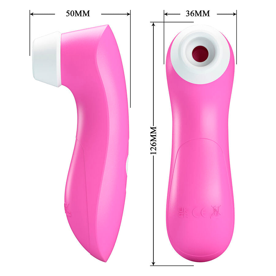 ROMANCE - CLITORALE ZUIGAPPARAAT MET ROZE PULSATIE TECHNOLOGIE