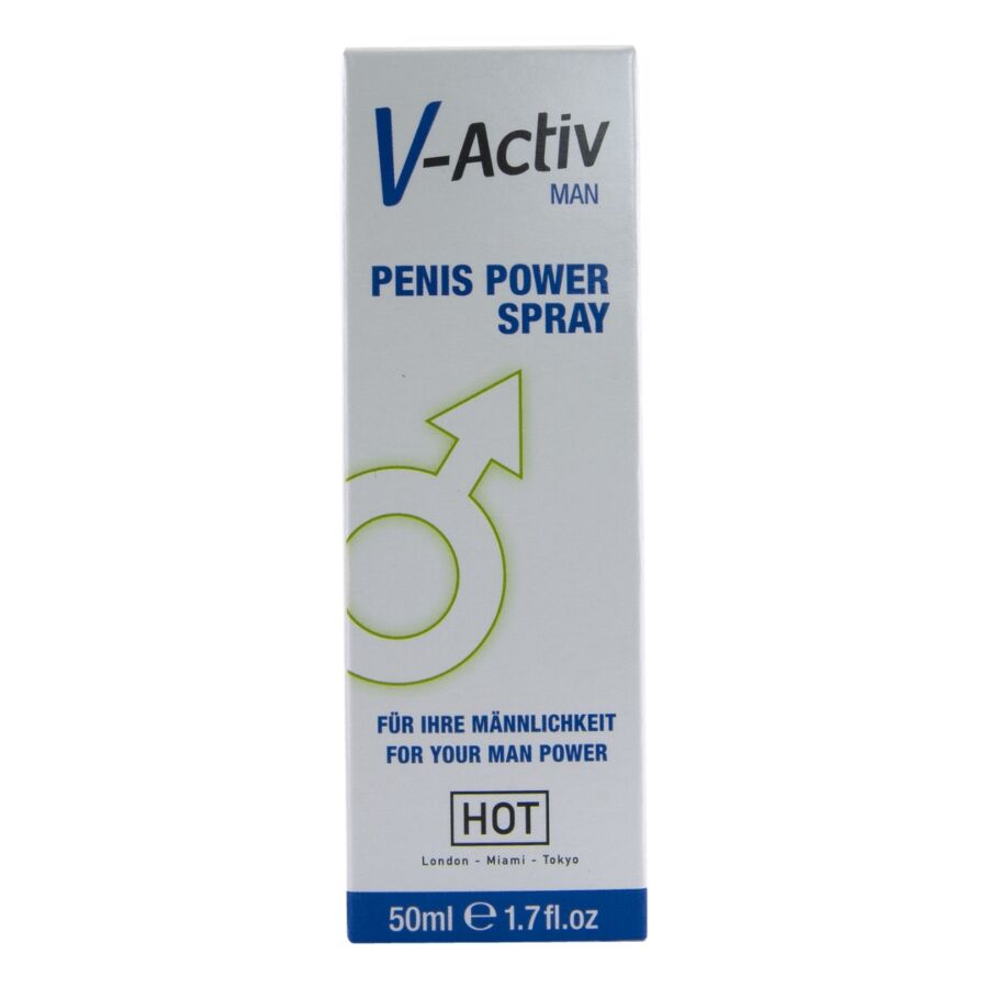 HET NIEUWE – V-ACTIV PENIS POWER SPRAY VOOR MANNEN 50 ML