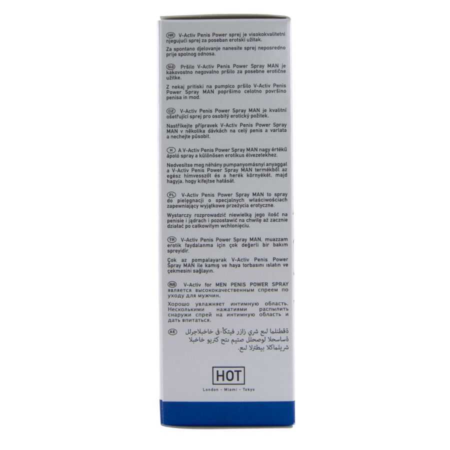 HET NIEUWE – V-ACTIV PENIS POWER SPRAY VOOR MANNEN 50 ML