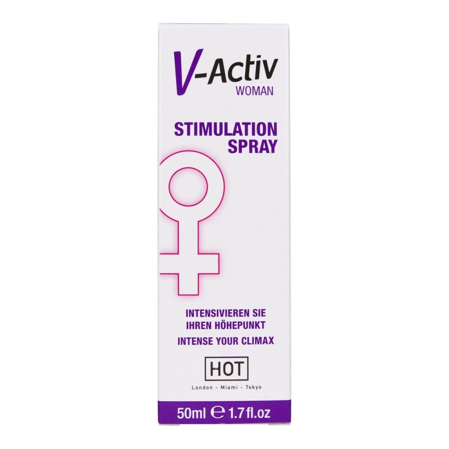 HOT - V-ACTIV STIMULERENDE SPRAY VOOR VROUWEN 50 ML