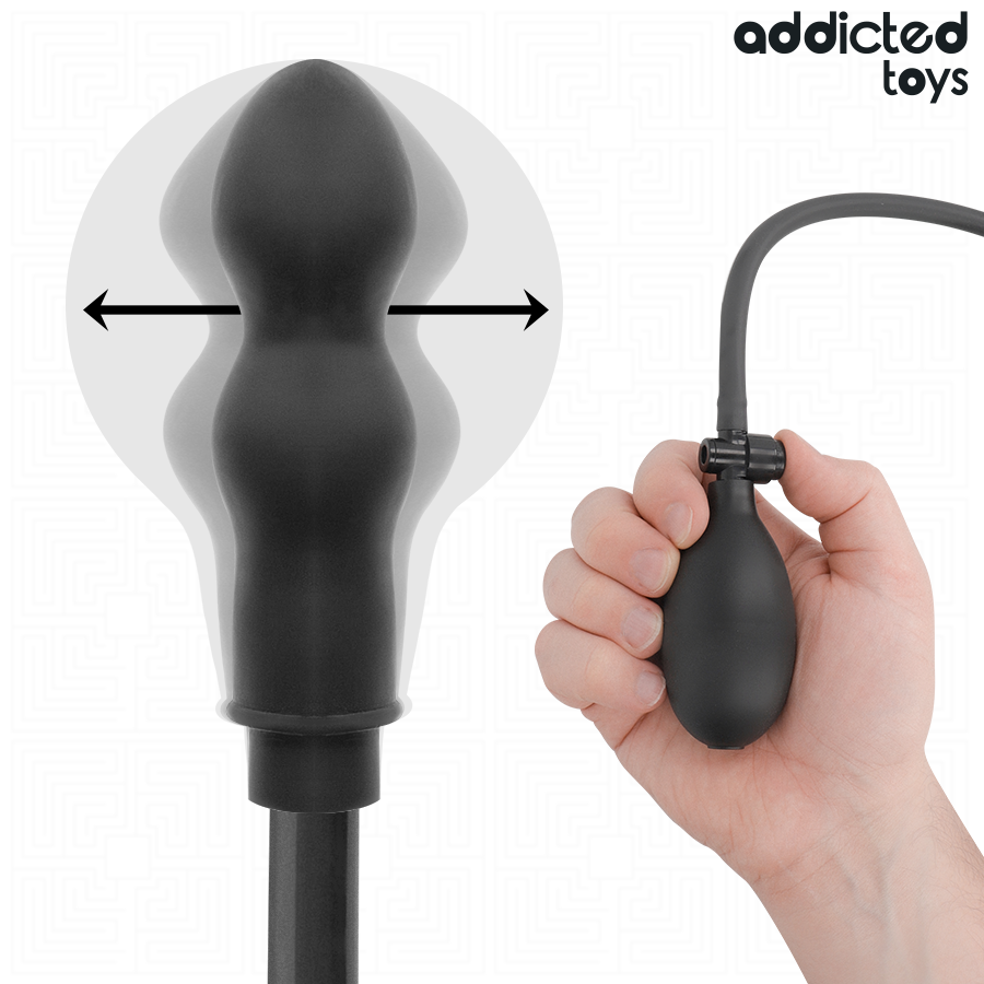 ADDICTED TOYS - OPBLAASBARE ANAALPLUG MODEL 1