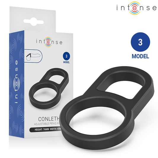 INTENSE - CONLETH VERSTELBARE DUBBELE PENISRING MODEL 3