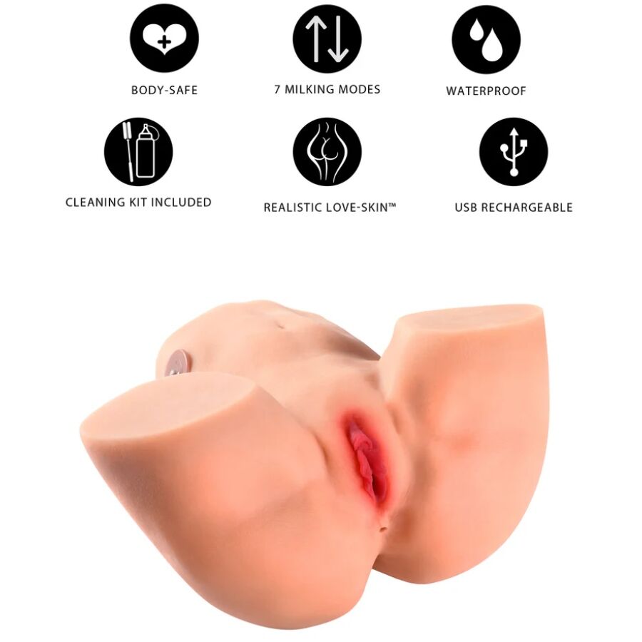 VERBORGEN VERLANGEN - STEVIG MELKENDE KUT VROUWELIJKE MASTURBATOR 6 KG