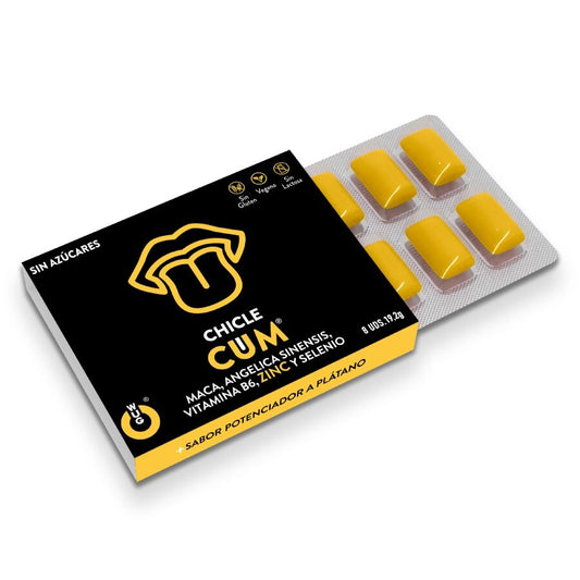 WUG SEX SENSE - SPERMAVERHOGER & BANAAN SPERMA SMAAKVERBETERAAR 1 X 8 STUKS