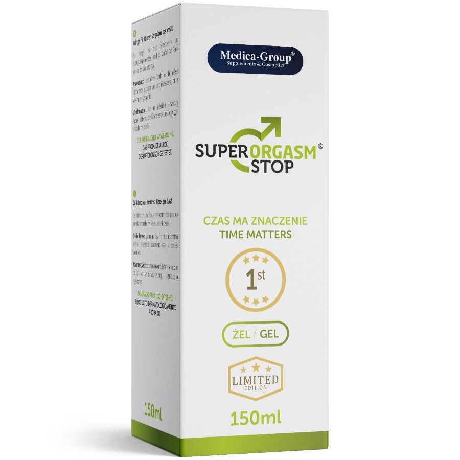 MEDICA GROUP - SUPER ORGASM STOP INTIEMGEL VOOR MANNEN 150 ML