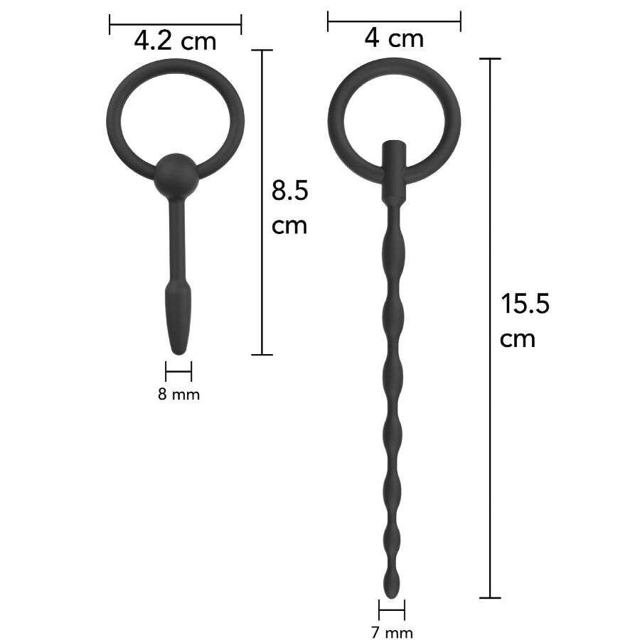 HIDDEN DESIRE - EXTREME STARTER URETHALE SONDE SET 2 STUKS