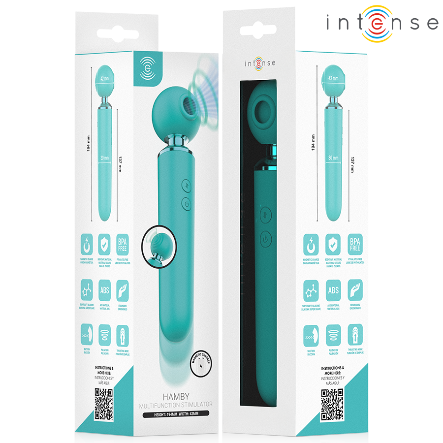 INTENSE - HAMBY MULTIFUNCTIONELE ZUIG- EN TRILLINGSSTIMULATOR