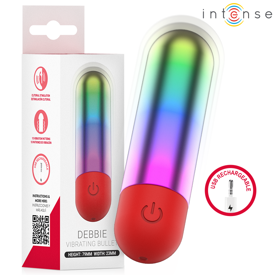 INTENSE - DEBBIE RAINBOW CLITORIS TRILLENDE KOGEL