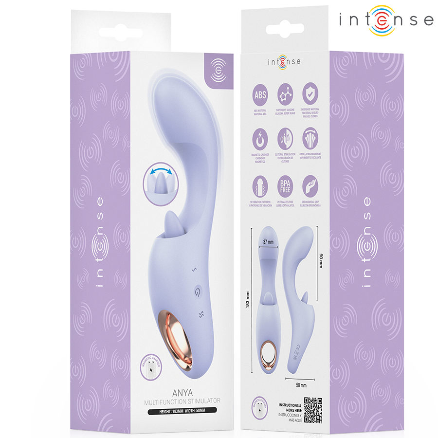 INTENSE - ANYA MULTIFUNCTIONELE TRILLINGS- EN BEWEGINGSSTIMULATOR