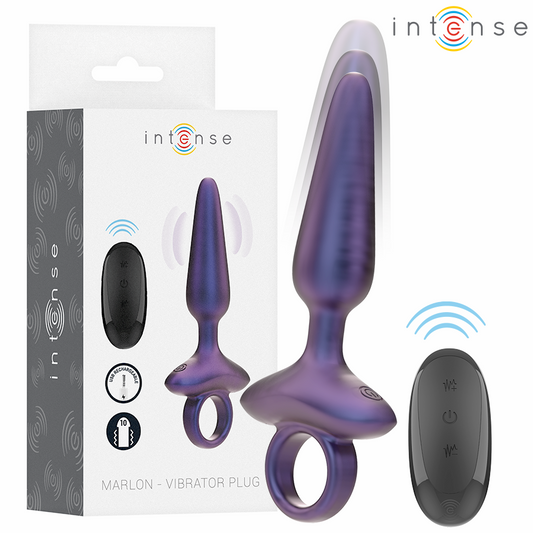 INTENSE - MARLON VIBRERENDE ANAALPLUG MODEL 4 AFSTANDSBEDIENING