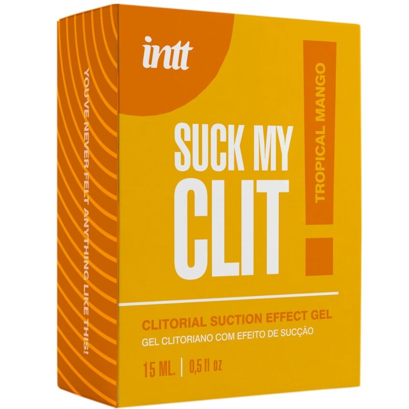 INTT - ZUIG MIJN CLIT ZUIGEFFECT GEL TROPISCHE MANGO 15 ML