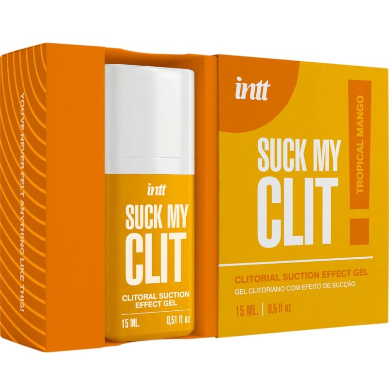 INTT - ZUIG MIJN CLIT ZUIGEFFECT GEL TROPISCHE MANGO 15 ML