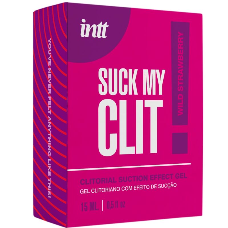 INTT - SUCK MY CLIT ZUIGEFFECT GEL WILDE AARDBEI 15 ML