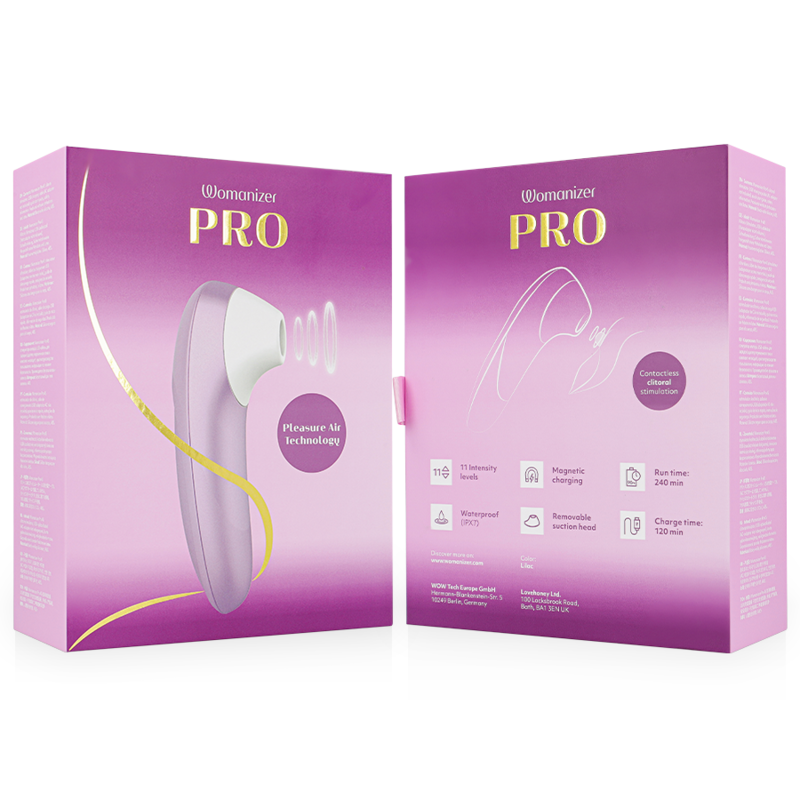 WOMANIZER - PRO VIBRANT CLITORISSTIMULATOR LILAC