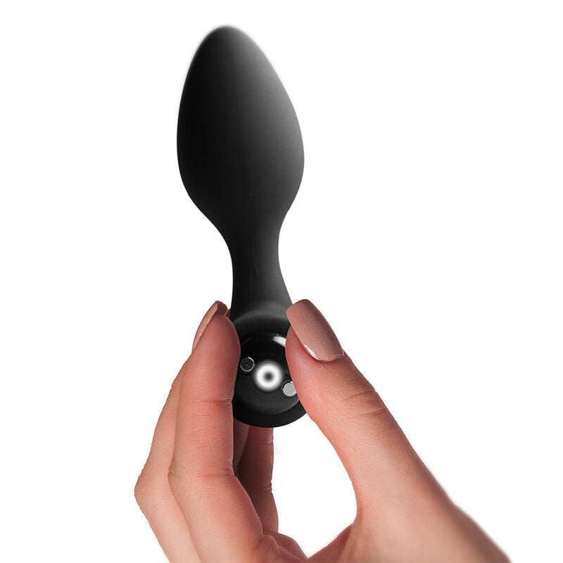 ROCKS-OFF - NOVA SOLARIS OPLAADBARE SLANKE & KRACHTIGE ANALE PLUG 16 FUNCTIES ZWART