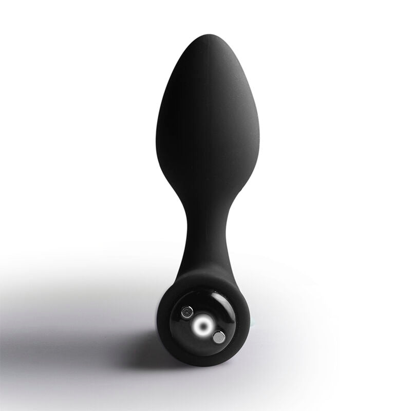 ROCKS-OFF - NOVA SOLARIS OPLAADBARE SLANKE & KRACHTIGE ANALE PLUG 16 FUNCTIES ZWART