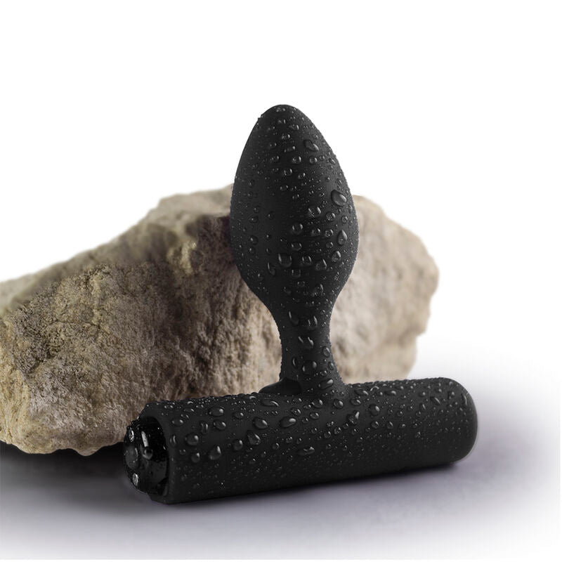 ROCKS-OFF - NOVA SOLARIS OPLAADBARE SLANKE & KRACHTIGE ANALE PLUG 16 FUNCTIES ZWART