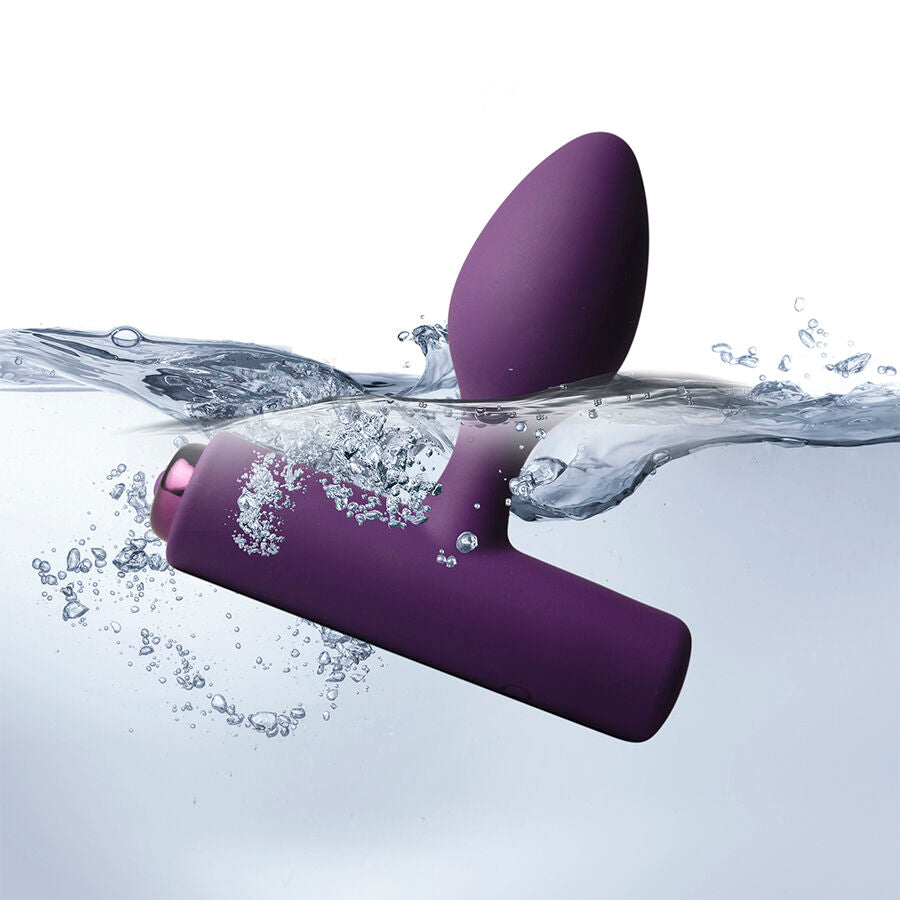 ROCKS-OFF - NOVA SOLARIS OPLAADBARE SLANKE & KRACHTIGE ANALE PLUG 16 FUNCTIES PAARS
