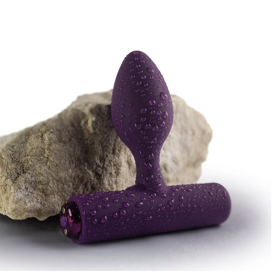 ROCKS-OFF - NOVA SOLARIS OPLAADBARE SLANKE & KRACHTIGE ANALE PLUG 16 FUNCTIES PAARS