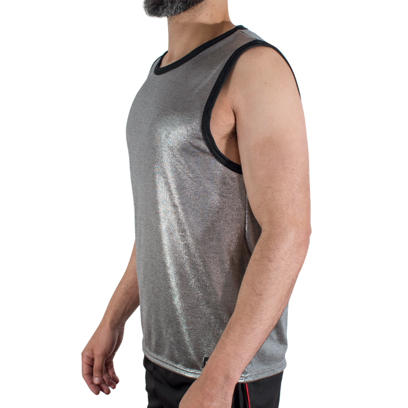 MACHO - FINE GLITTER T-SHIRT L/XL