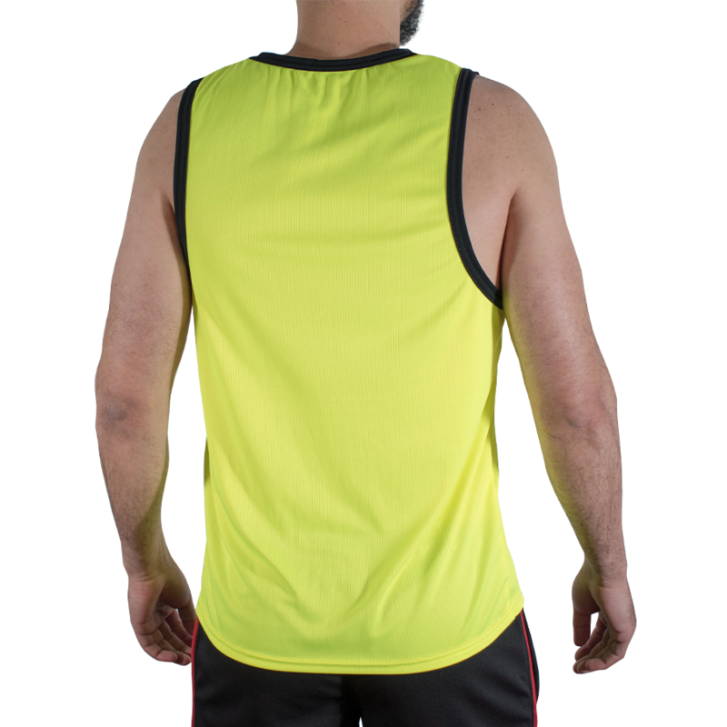 MACHO - CMV001 YELLOW GYM T-SHIRT S/M