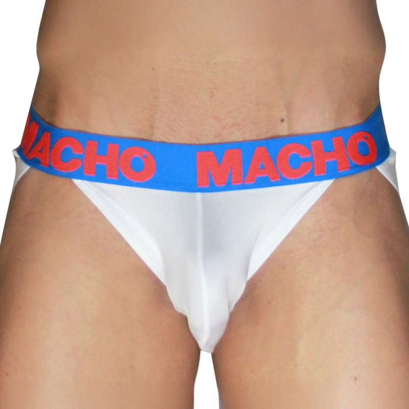 MACHO -  MX29AZ WHITE JOCK + DARK BLUE M