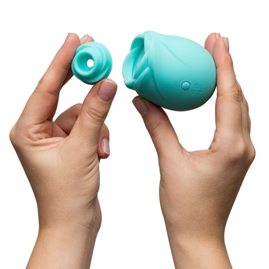 ROMP - ROSE GLOW CLITORALE ZUIGTOOL GLOW IN THE DARK