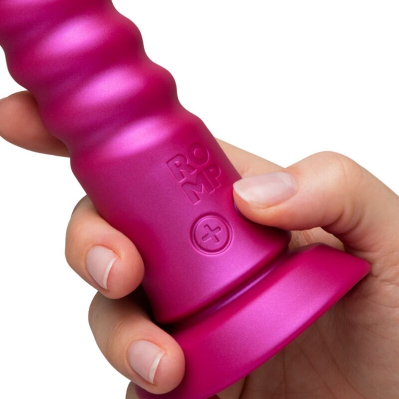 ROMP - OP EN NEER TRILLENDE VIBRATOR MET ROZE ZUIGNAP