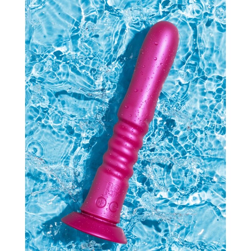 ROMP - OP EN NEER TRILLENDE VIBRATOR MET ROZE ZUIGNAP