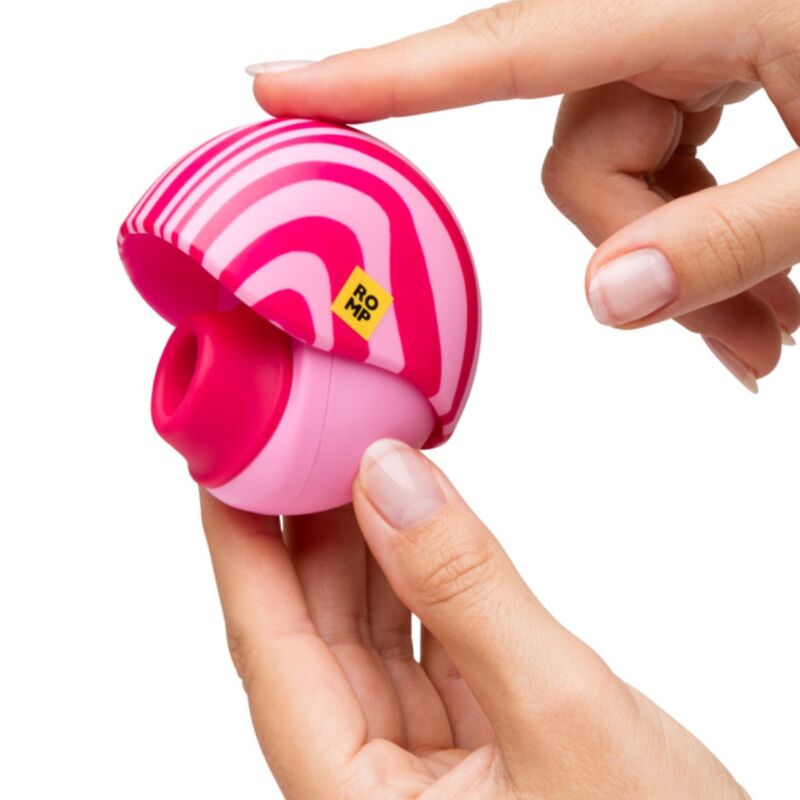 ROMP - SPIN CLITORALE ZUIGNAP MET ROterende OPENING EN SLUITING