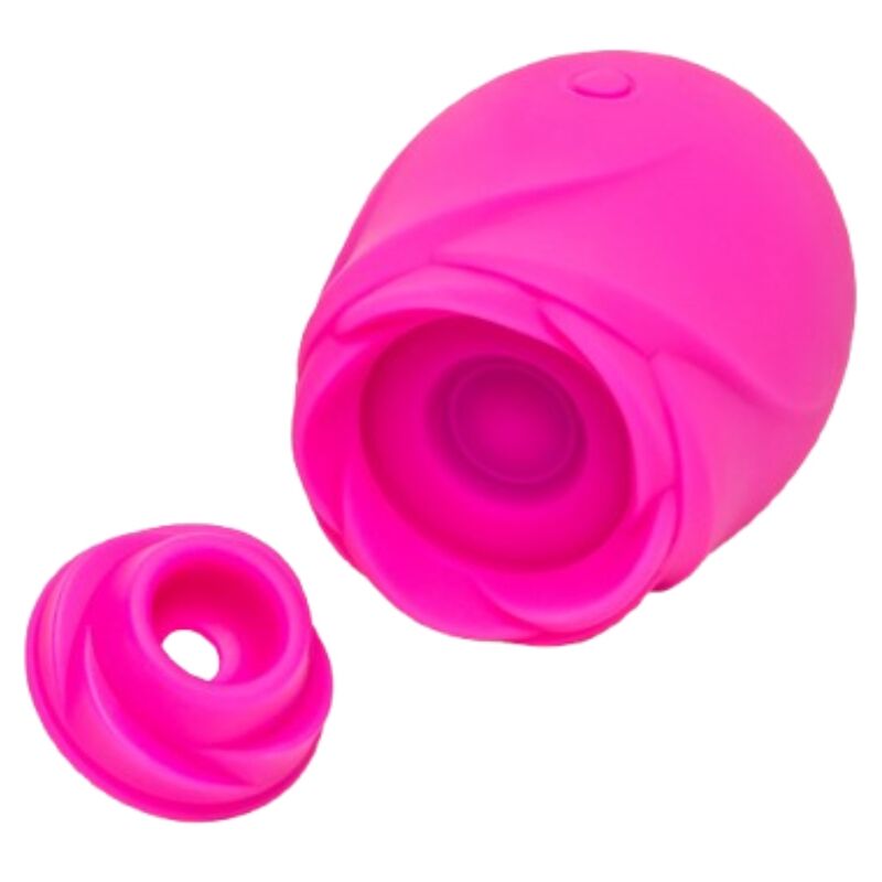 ROMP - ROSÉ ROZE ROOSVORMIG KLITORALE ZUIGTOOL