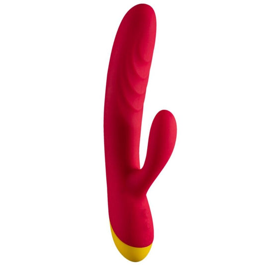 ROMP - JAZZ OPLAADBARE KONIJN VIBRATOR ROOD