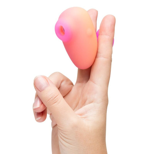 ROMP - KISS CLITORALE ZUIG OP-LAADBARE VINGERVIBRATOR