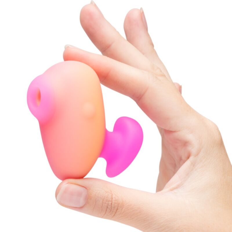 ROMP - KISS CLITORALE ZUIG OP-LAADBARE VINGERVIBRATOR
