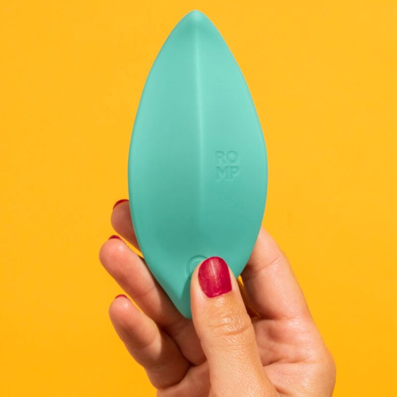 ROMP - WAVE VIBRATOR CLITORALE STIMULATOR ERGONOMISCHE VORM AQUA GROEN