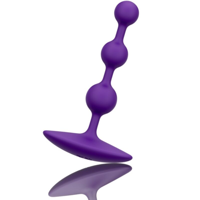 ROMP - AMP PAARSE FLEXIBELE SILICONEN ANAALBALLEN 12,5 CM PAARS