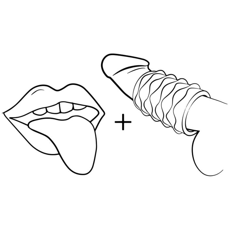 ROMP - MOSH TRANSPARANTE MALE MASTURBATOR MET 6 CM OMKEERBARE SCHEDE