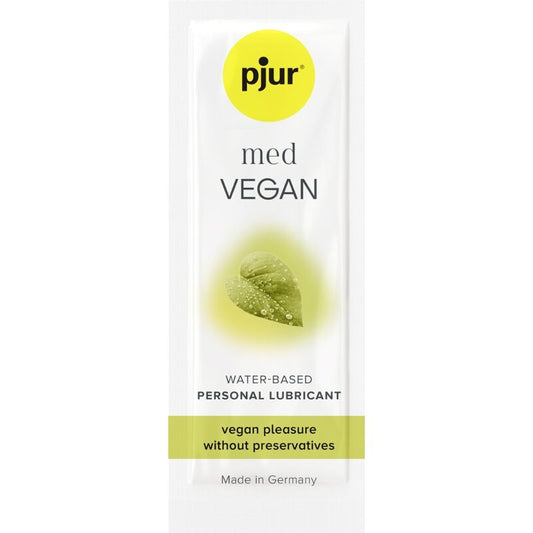 PJUR - MED VEGAN GLIDE GLIJMIDDEL OP WATERBASIS 2 ML