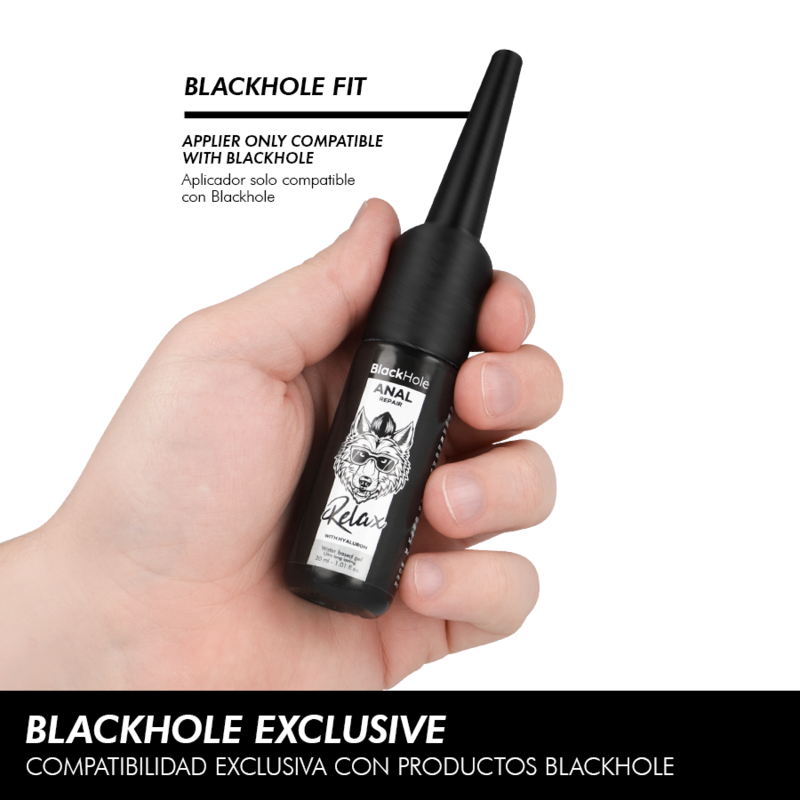 BLACK HOLE - ANAAL GLIJMIDDEL APPLICATOR MAAT S 30 ML