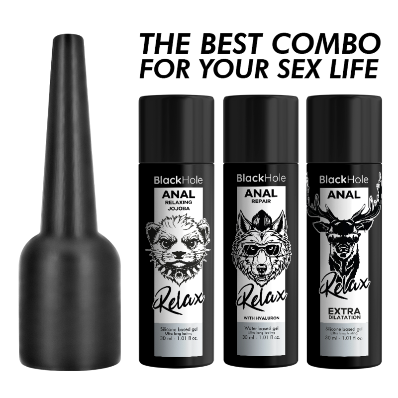 BLACK HOLE - ANAAL GLIJMIDDEL APPLICATOR MAAT S 30 ML
