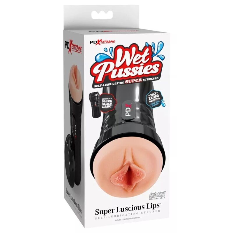 PDX EXTREME - REALISTISCHE ZELFSMERENDE MASTURBATOR MET SUPERHEERLIJKE LIPPEN