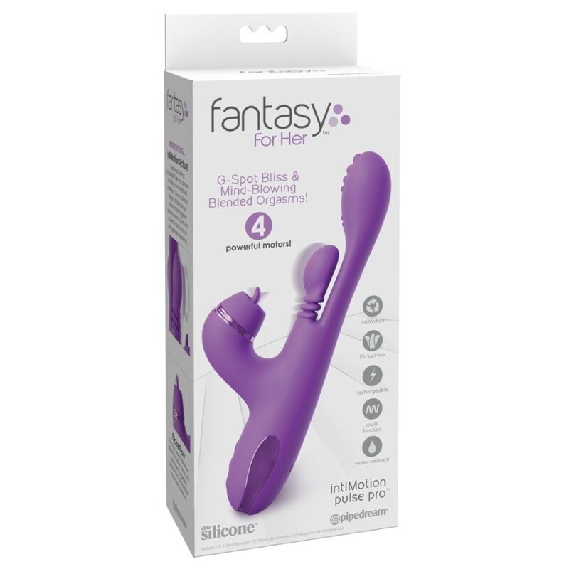 FANTASY FOR HER - INTIMOTION PULSE PRO VIBE RABBIT VIBRATOR PAARS