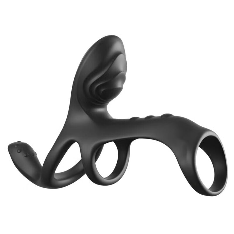 FANTASY C-RINGZ - ULTIMATE COUPLES CAGE MAX VIBRERENDE PENISRING 19,5 CM