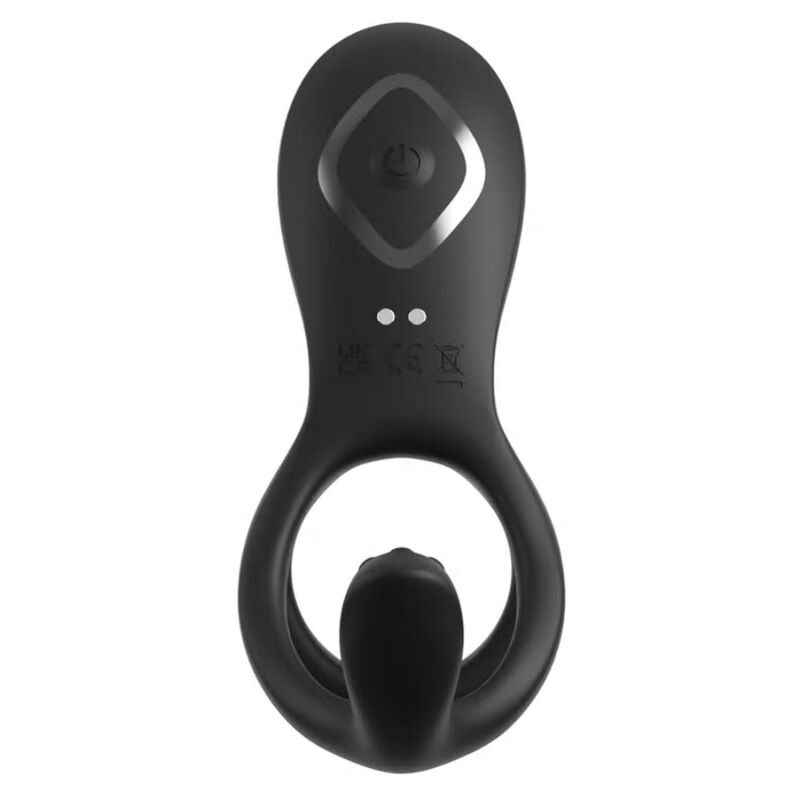 FANTASY C-RINGZ - ULTIMATE COUPLES CAGE MAX VIBRERENDE PENISRING 19,5 CM